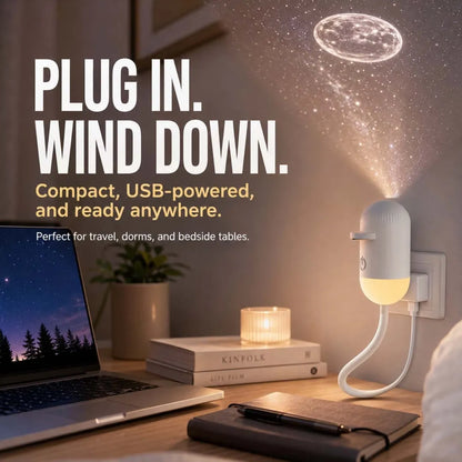 🎁2-in-1 Galaxy Projector & Night Light🌌