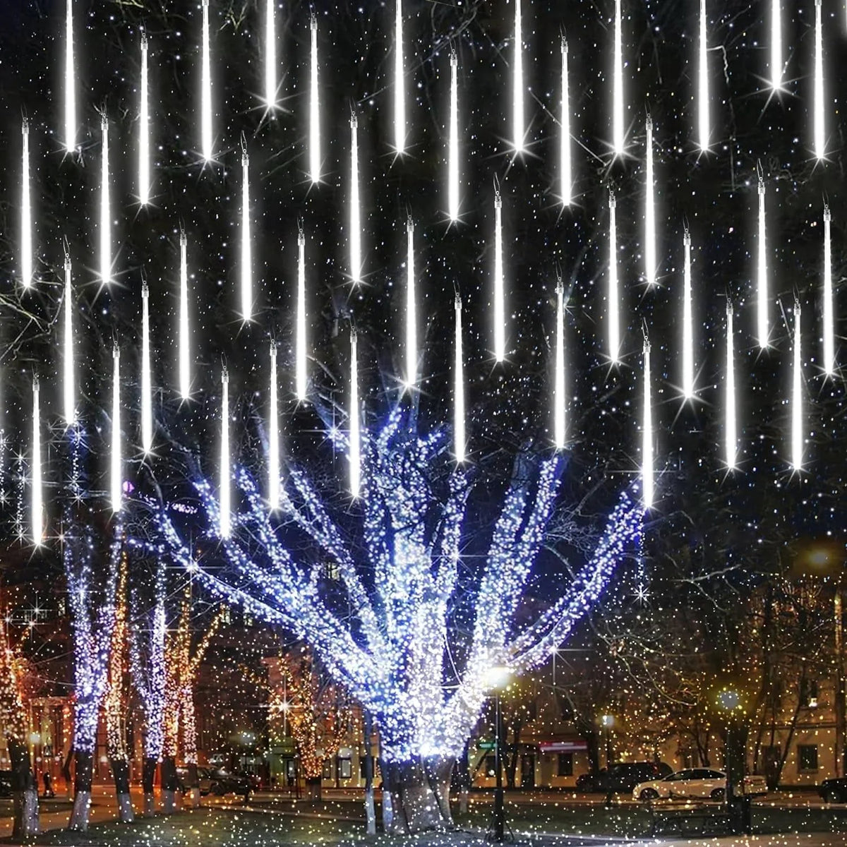 LED Meteor Shower Rain Lights