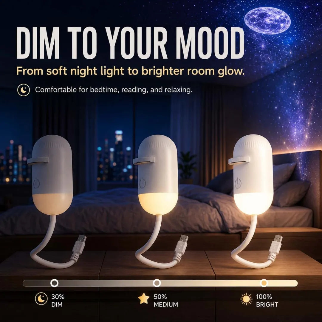 🎁2-in-1 Galaxy Projector & Night Light🌌