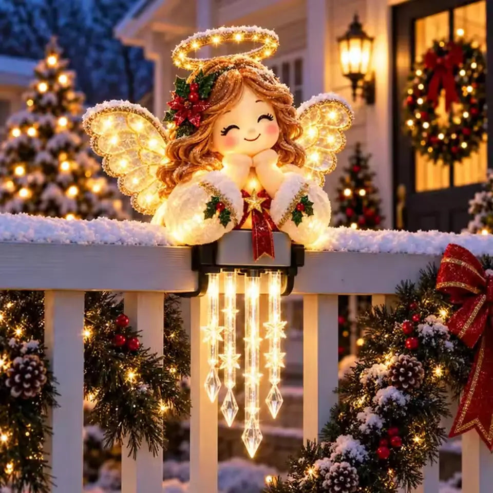 🔥 Today 49% OFF - WinterGlow Snowman Icicle Light Decor