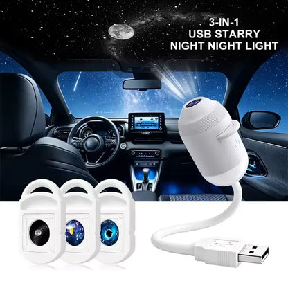 🎁2-in-1 Galaxy Projector & Night Light🌌