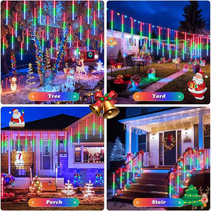 LED Meteor Shower Rain Lights