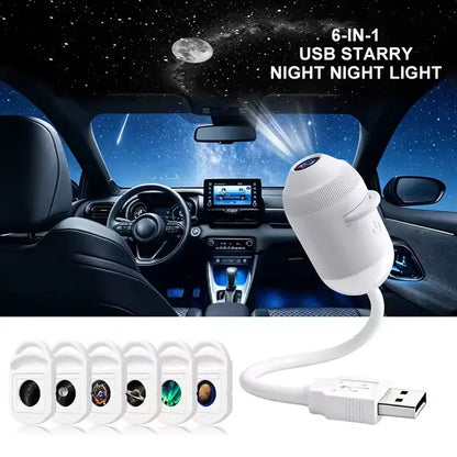 🎁2-in-1 Galaxy Projector & Night Light🌌