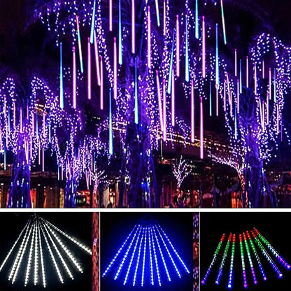 LED Meteor Shower Rain Lights