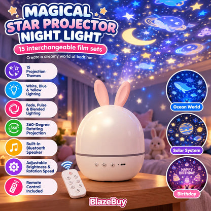 Star Projector Night Light