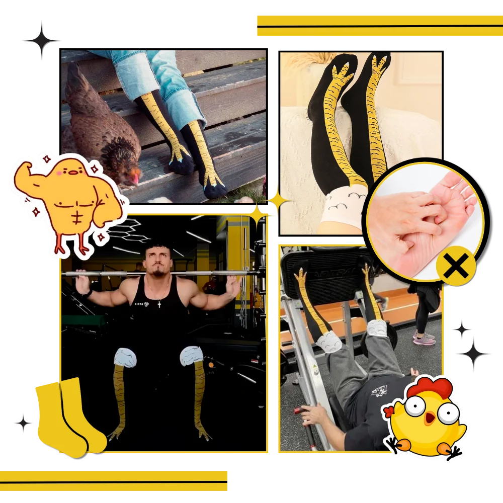 Chicken Leg Socks